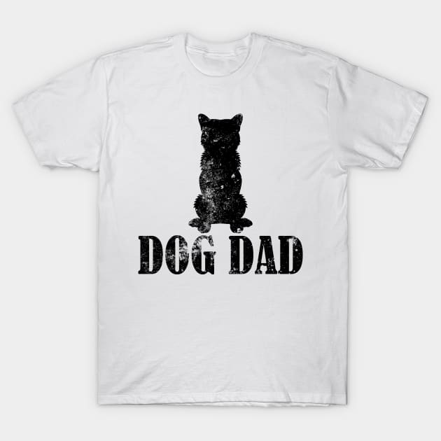 Shiba Inu Dog Dad T-Shirt by AstridLdenOs